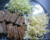 ♡マルシンバーグでピザトースト♡作り方1写真