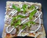 ♡マルシンバーグでピザトースト♡作り方3写真