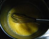お正月の残りで　にごり酒プリン作り方4写真
