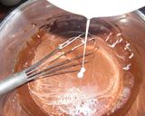 バレンタインに❤ 濃厚！焼きチョコケーキ作り方5写真
