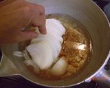 だしいらず甘~い 玉ねぎと水菜の卵とじ作り方3写真