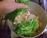 だしいらず甘~い 玉ねぎと水菜の卵とじ作り方7写真