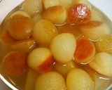 ♥まぁるいコロ②りんご♥のコンポート作り方4写真