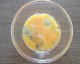 味噌風味★牡蠣玉丼作り方1写真