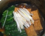 厚揚げと小松菜のさっと！煮浸し☆作り方6写真