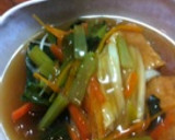厚揚げと小松菜のさっと！煮浸し☆作り方7写真