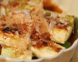 簡単すぎる♪焼きネギのポン酢がけ作り方3写真