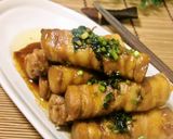 なんちゃってステーキ✾高野豆腐の肉巻き作り方6写真