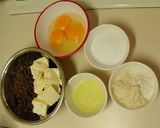 私のパンドショコラ♬ 濃厚チョコケーキ♡作り方1写真