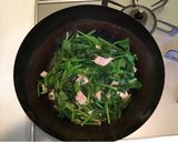 やや難?法蓮草とベーコンのクリーム焼き作り方2写真