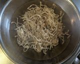 切干大根とほうれん草のツナ胡麻マヨあえ作り方1写真