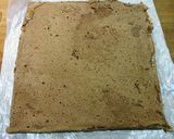 チョコロールケーキ　もうすぐバレンタイン作り方1写真