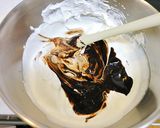 チョコロールケーキ　もうすぐバレンタイン作り方3写真