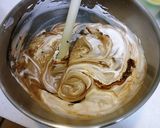 チョコロールケーキ　もうすぐバレンタイン作り方4写真