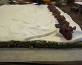 抹茶のビスキュイロールケーキ★作り方13写真