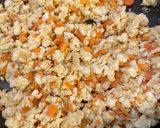 胡麻たっぷり豆腐と卵のふりかけ⭐︎子供喜ぶ作り方4写真