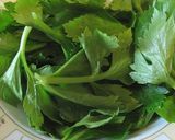 セロリのかき揚げ（讃岐うどん屋風）作り方1写真