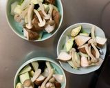 肉無チクワ赤味噌天津飯風親子丼味野炒め作り方10写真