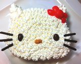 簡単手軽に❤キティちゃんのケーキ❤作り方6写真