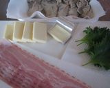 牡蠣のベーコンチーズ巻き(和風)作り方1写真