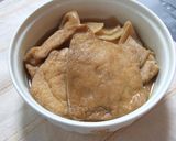 ラカントでヘルシーいなりあげ作り方7写真