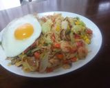 アレンジ焼きそば§①アジア～ンな焼きそば作り方4写真