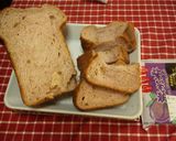 紫いもと胡桃食パン作り方2写真