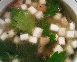 簡単 かぶとベーコンとプチベールのスープ作り方5写真