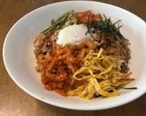 ビビン冷麺風・キムチ納豆冷やし中華作り方7写真