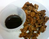 豚コマ唐揚げ♥甘辛カレー味♥作り方3写真