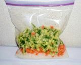 お野菜も一緒に食べる　カラフル納豆作り方2写真