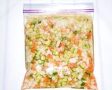 お野菜も一緒に食べる　カラフル納豆作り方3写真