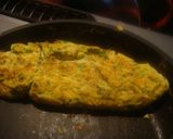ほうれんそうとチーズのオムレツ★作り方6写真
