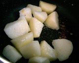 スマートチーズで*長芋と海老の味噌バター作り方3写真
