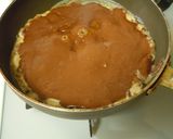 フライパンdeチョコバナナケーキ作り方7写真