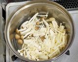 きのこと小松菜のトマトスープ作り方3写真