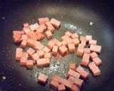 スパムでチャーハン！作り方4写真