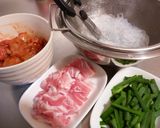 ★豚キムチ春雨★簡単早業cooking作り方1写真