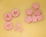 ピンクの花咲く茶碗蒸し作り方2写真
