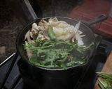 セルバチコで一人ワインすき焼き作り方6写真