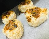 手作り甘辛ネギみその焼きおにぎり作り方7写真