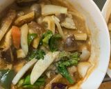 肉無チクワクリーミー洋風ユッケ丼味野菜炒作り方18写真