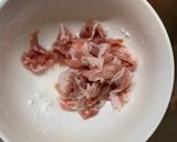 簡単クリーミー味噌焼きそば味青椒肉絲風作り方1写真