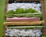 ハートが可愛い！魚ニソの彩りサラダ巻き♡作り方6写真