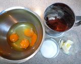 バレンタインにラブリーな生チョコケーキ作り方1写真