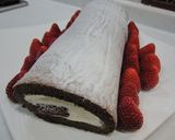 うちのチョコロールケーキ　ティラミス風作り方13写真