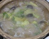 鶏肉団子みぞれ鍋作り方2写真