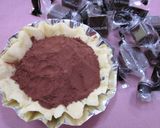 簡単チョコバナナタルト(・o・)ゞ作り方5写真