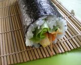 ハートが可愛い！魚ニソの彩りサラダ巻き♡作り方8写真