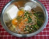 お鍋の軟骨入り鶏肉団子作り方2写真